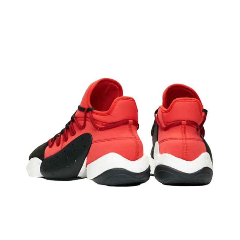 Adidas Y 3 Byw Bball Core Black Lush Red-3