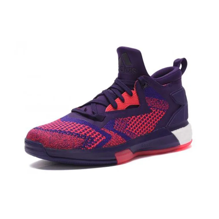 Adidas D Lillard 2 Boost Low Top Purple-2