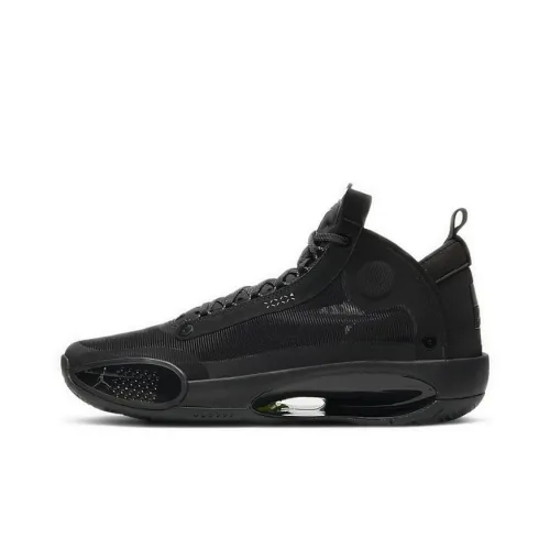 Air Jordan 34 Basketball Shoes Men Mid-Top Black