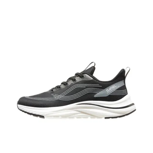 CAMEL Running Shoes Men Low Top Black/Gray/White/Blue