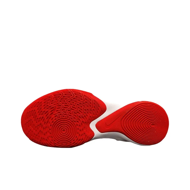 Nike Precision 4Flyease White Red/Blue Domestic Edition-4