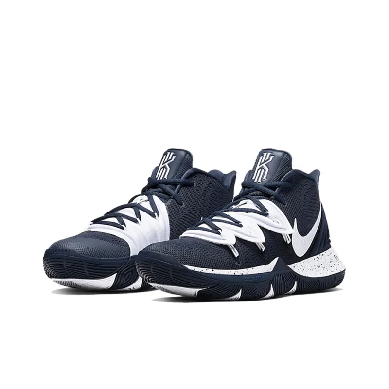 Nike Kyrie 5 Team Midnight Navy White-2