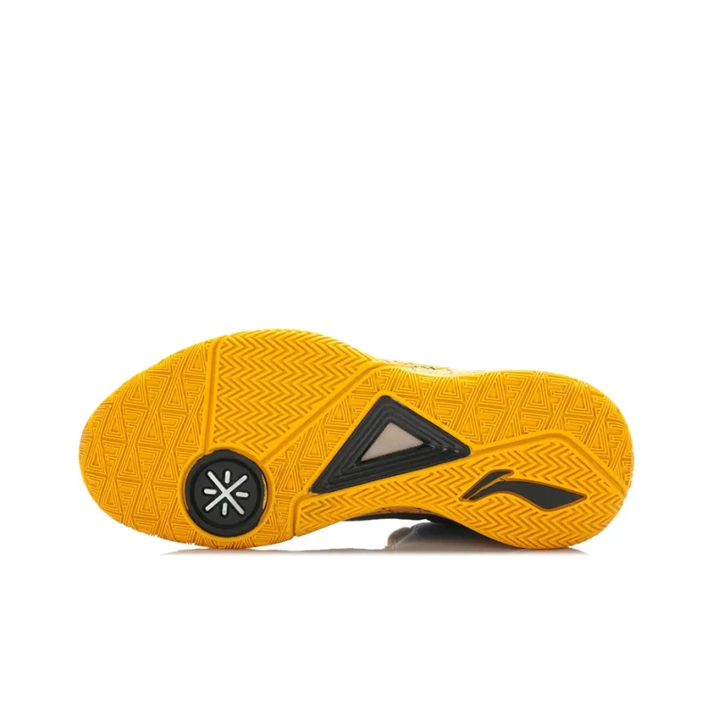 LiNing Way Of Wade 2 Low-Top Basketball Shoes Unisex Black Yellow-3