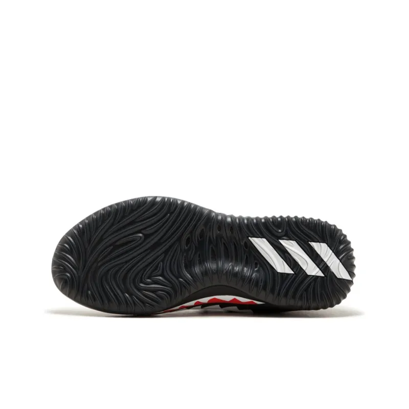 Adidas Dame 4 A Bathing Ape Red-2