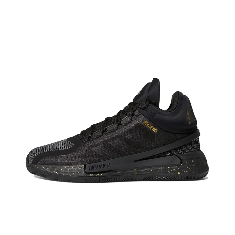 Adidas D Rose 11 Black Gold Metallic-0
