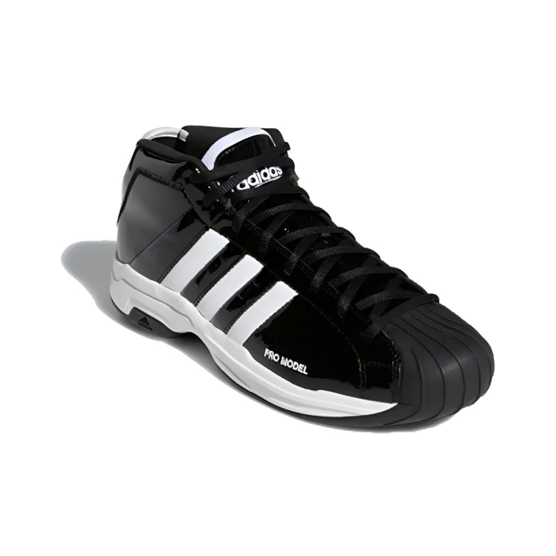 Adidas Pro Model 2G Core Black Cloud White-1