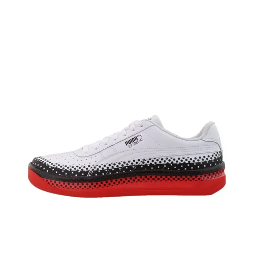 PUMA GV Special Cushioning Anti-Slip And Wear-Resistant Support Basketball Shoes Men's White Red Black