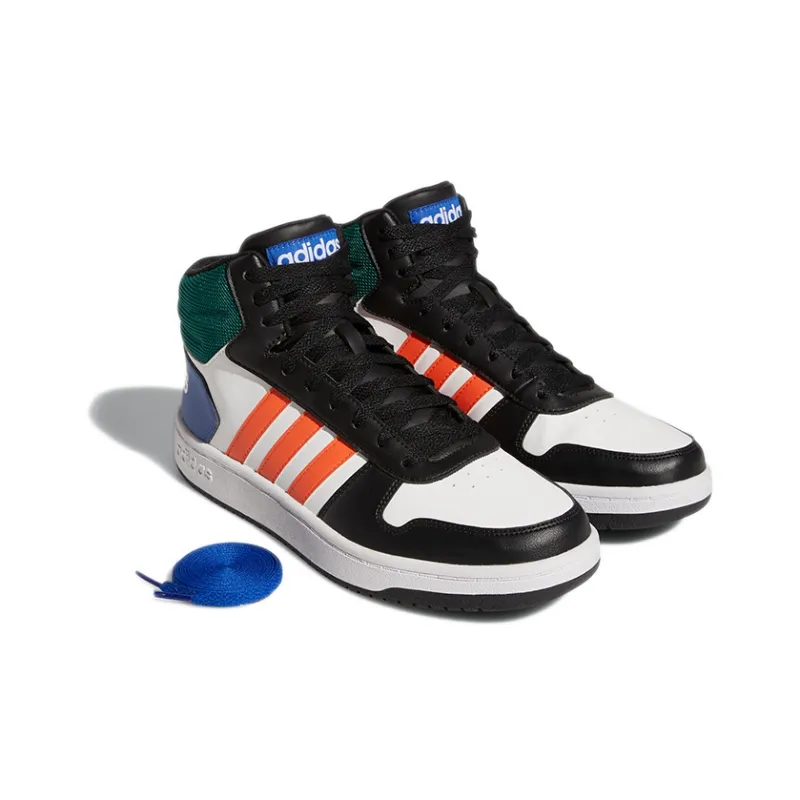 Hoops 2.0 Adidas Neo Mid 'White Multi Color'-3
