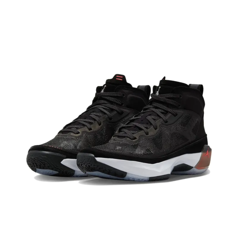 Air Jordan Xxxvii Basketball Shoes 'Black Hot Punch'-2