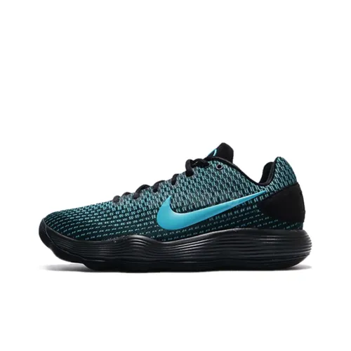 Nike Hyperdunk 2017 Basketball Shoes Men Low-Top Black/Blue