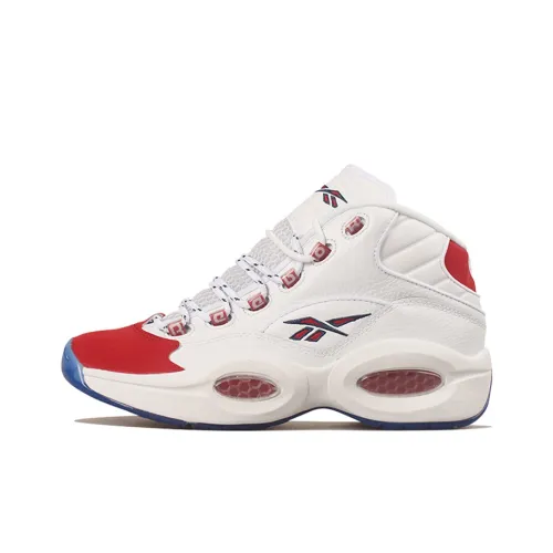 Reebok Question Mid Red Toe 25th Anniversary