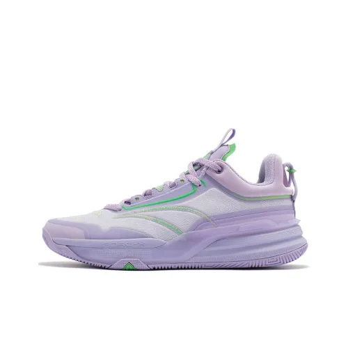 361° DVD1 Basketball Shoes Men Low-Top Purple/Green