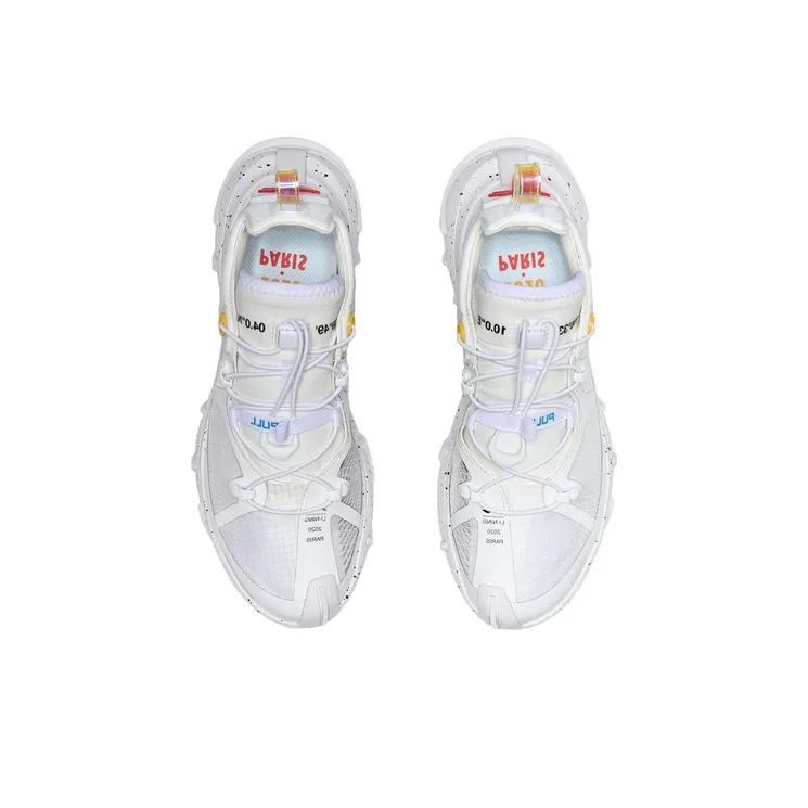LiNing Wu Xing 1 Cushioning Coverage Rebound Low Top Basketball Shoes Women's White-5