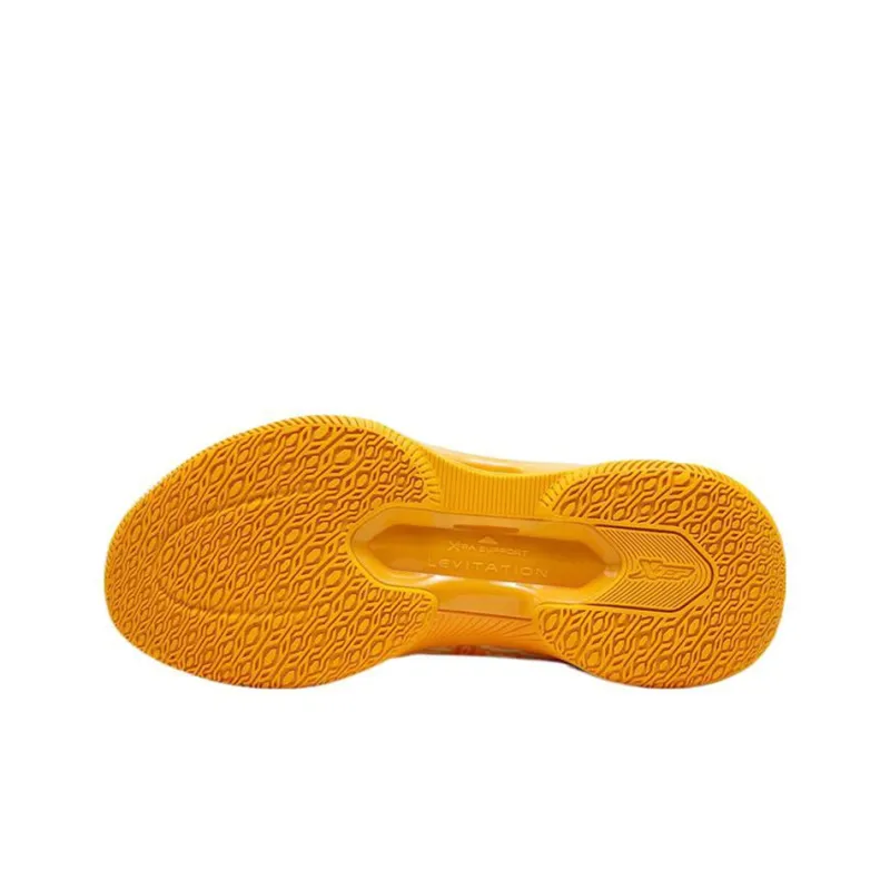 XTEP Levitation 6 Anti Slip And Wear Resistant Coverage Mid Top Performance Basketball Shoes Men's Yellow-4