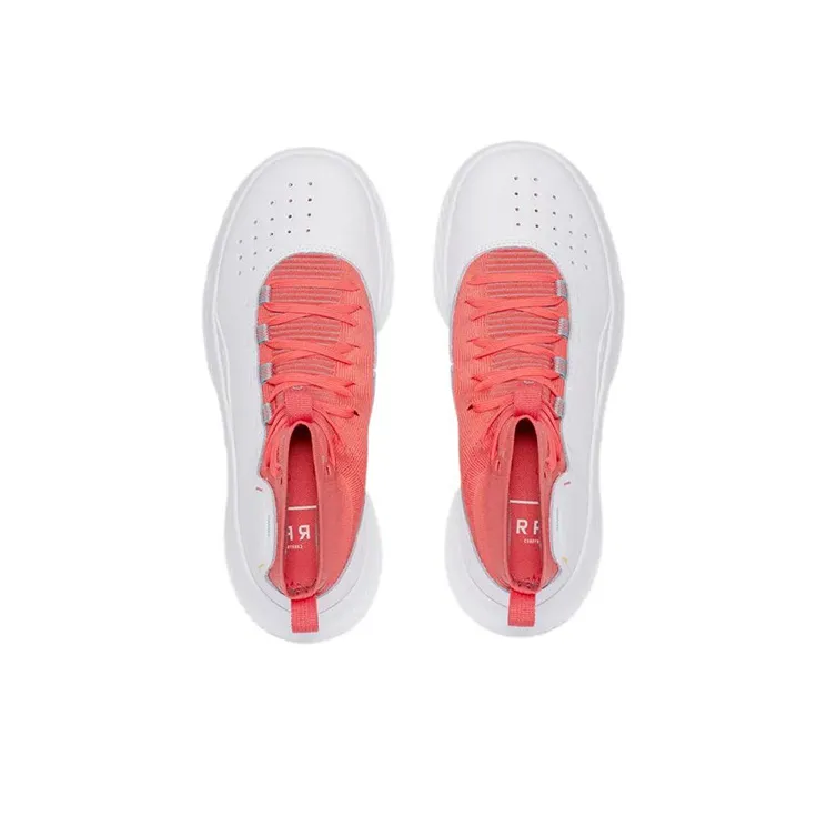 Under Armour Curry 4 Flotro White Red-3