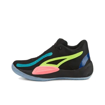 PUMA Rise Nitro Black Sunset Glow