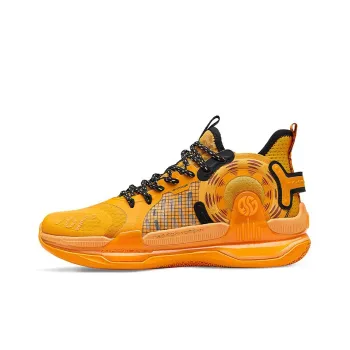 361° Shock Absorbers With Abrasion Resistant And Slip Resistant Properties Mid Top Basketball Shoes Men's