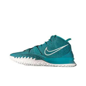 Nike Kyrie 7 Irving 7 TB Promo Cushioning Anti Slip And Wear Resistant Mid Top Basketball Shoes Unisex Blue