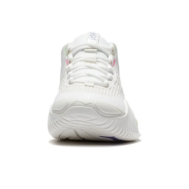 LiNing Badfive 2 Low The Soldier Does Not Tire Of Deceit. Rebound Low Top Performance Basketball Shoes Men's Ecru-4