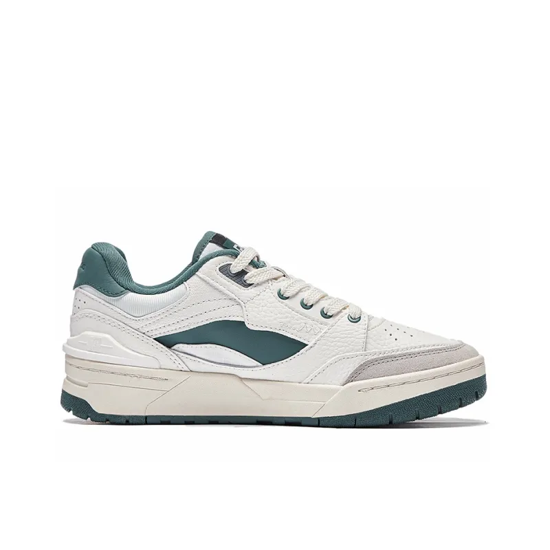 LiNing RSR 101 Basketball Shoes Women's White Gray Green-1