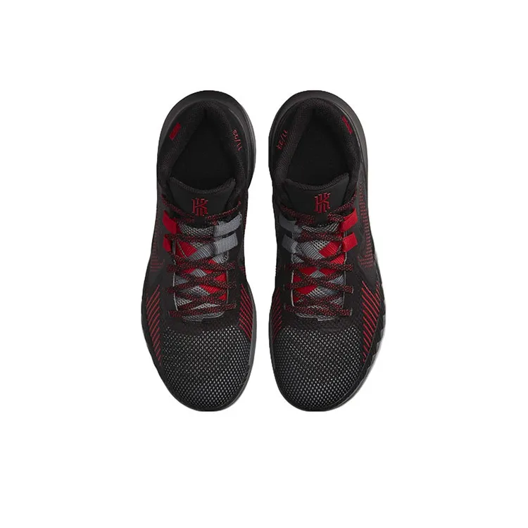 Nike Kyrie Flytrap V Black University Red-3