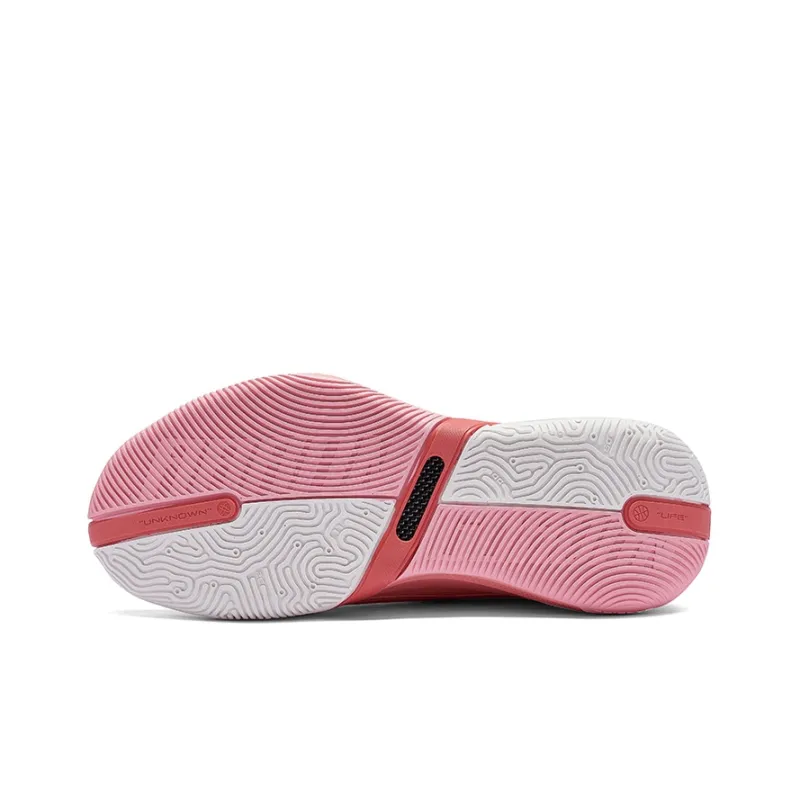 361° AG3 Pro Basketball Shoes Men High Top Grapefruit Red/Bright Bronze-4