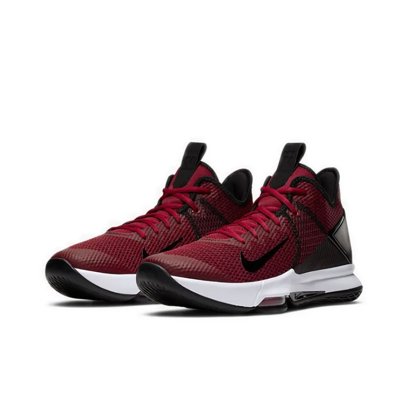 Nike LeBron Witness 4 Black/University Red-2