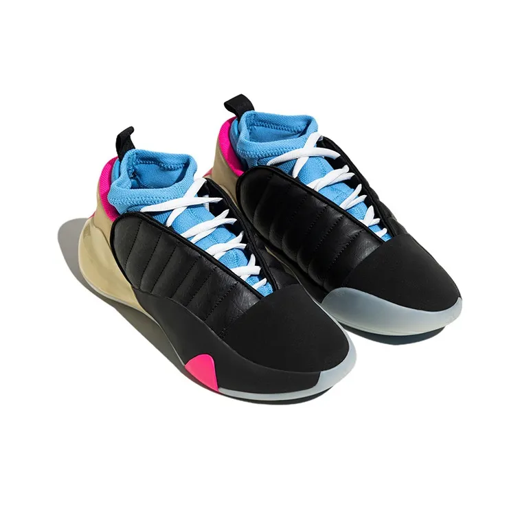 adidas Harden Vol.7 Black Blue Pink-2