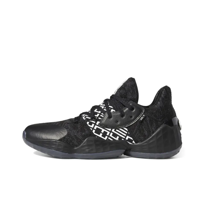 Adidas Harden Vol. 4 Black White-0