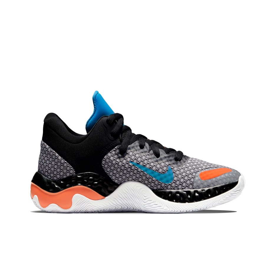 Nike Renew Elevate 2 Black Total Orange - POIZON