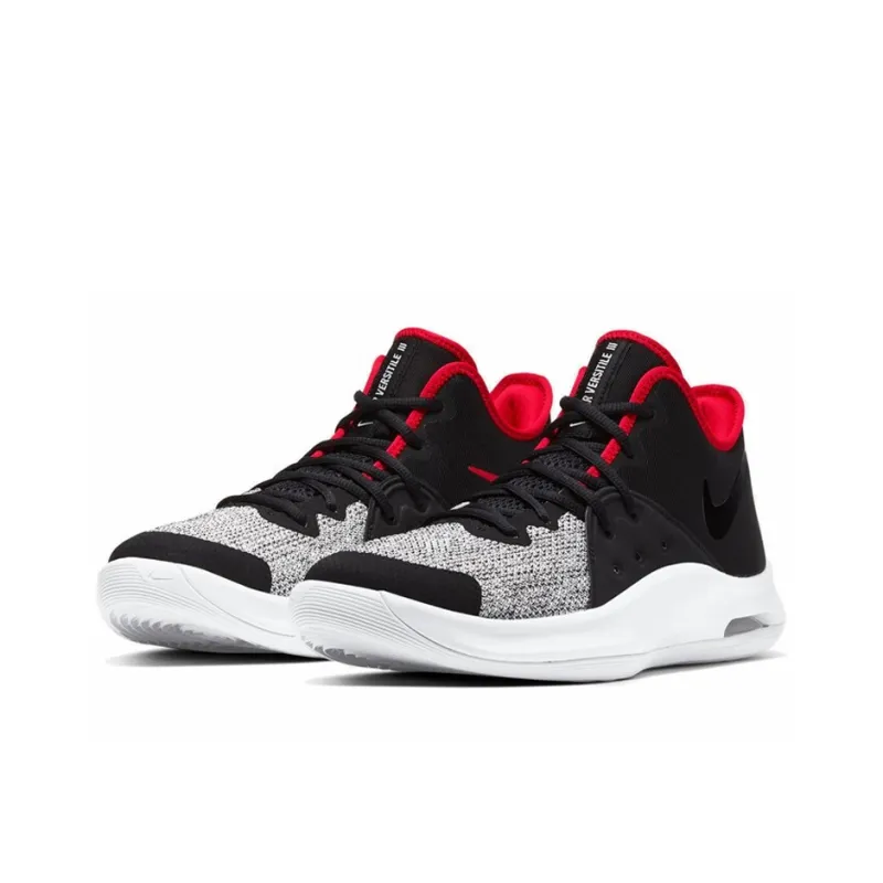 Nike Air Versitile 3 Baseball Shoes Black/Red-2
