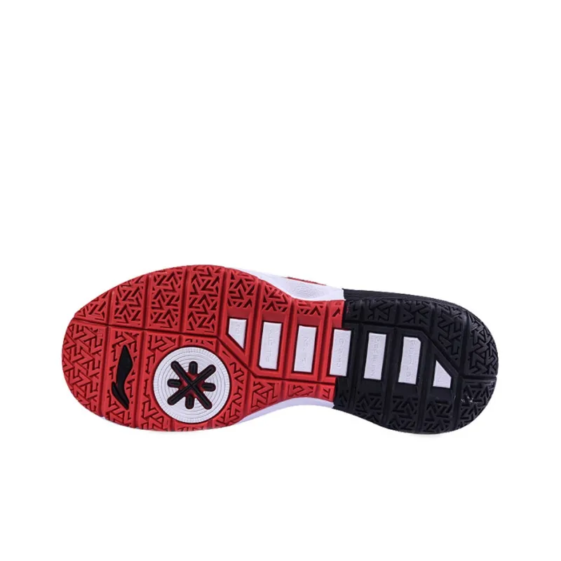 LiNing All City 7 Wade Collection Slip-Resistant Lightweight Wear-Resistant Mid-Top Basketball Shoes White Black-3