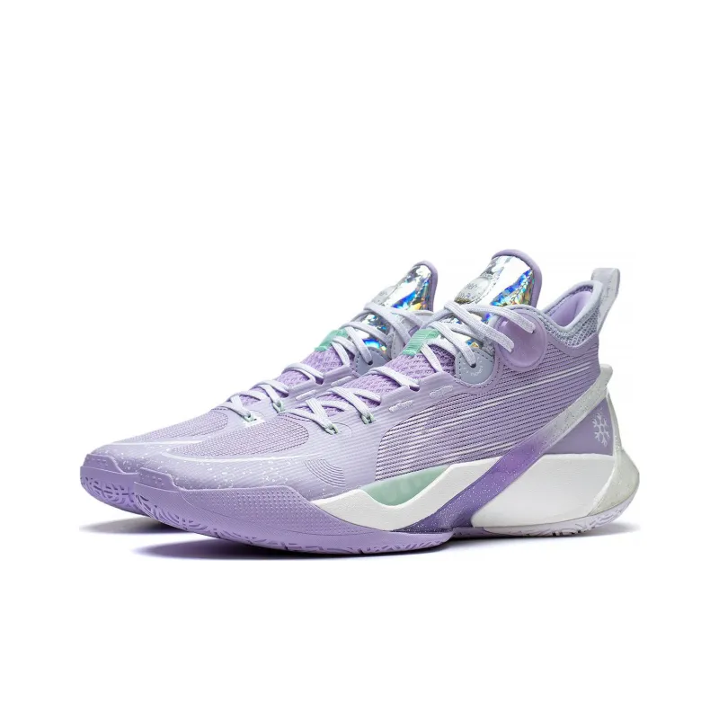 LINING Sonic 10 Ultra Mid 'Light Purple White'-2