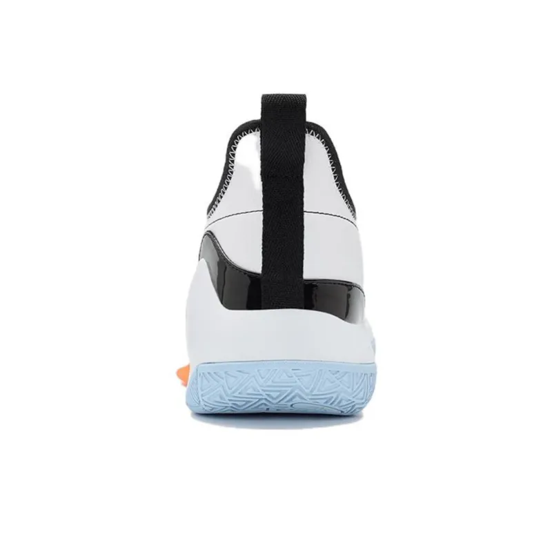 PEAK Surprise 1.0 Mid-Top Power Performance Basketball Shoes All White/Black-3