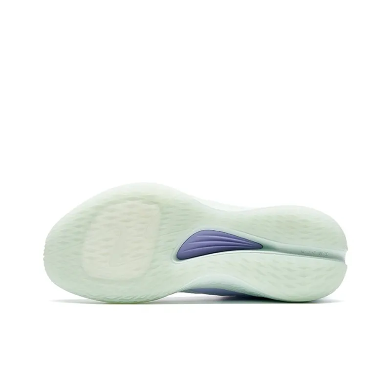XTEP Light Feather 3rd Basketball Shoes Men Low Top Taro Paste Purple/Foam Green-4