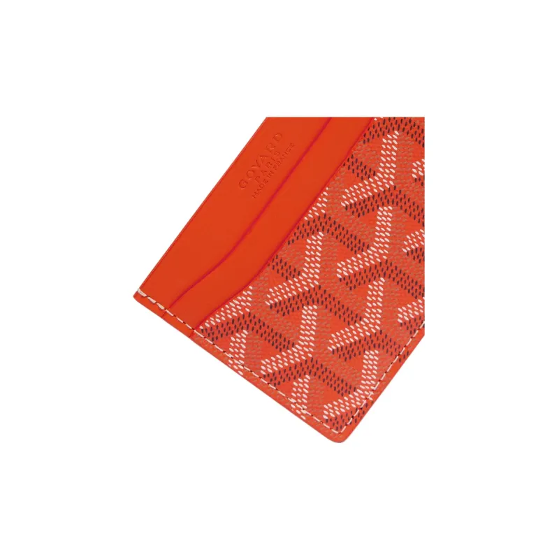 GOYARD Saint Sulpice Card Holder Red-11