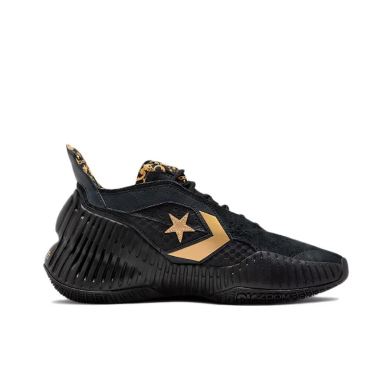 Converse All Star Bb Prototype Cx Mid Black Gold Baroque-1