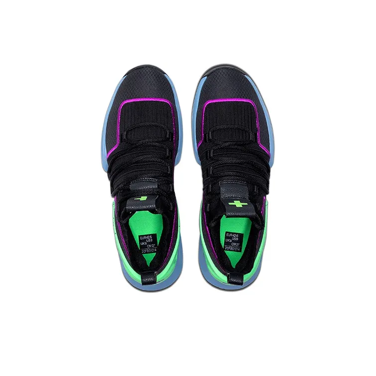 EQLZ EQUALIZER Zero Cell Create Something Out Of Nothing Basketball Shoes Unisex Green-3