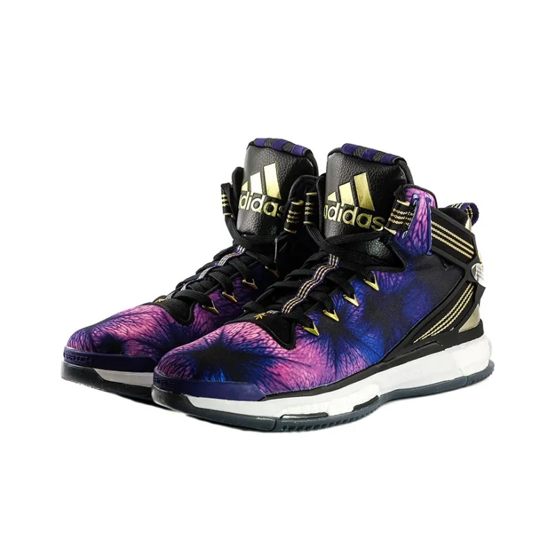 Adidas D Rose 6 Boost Purple Gold-2
