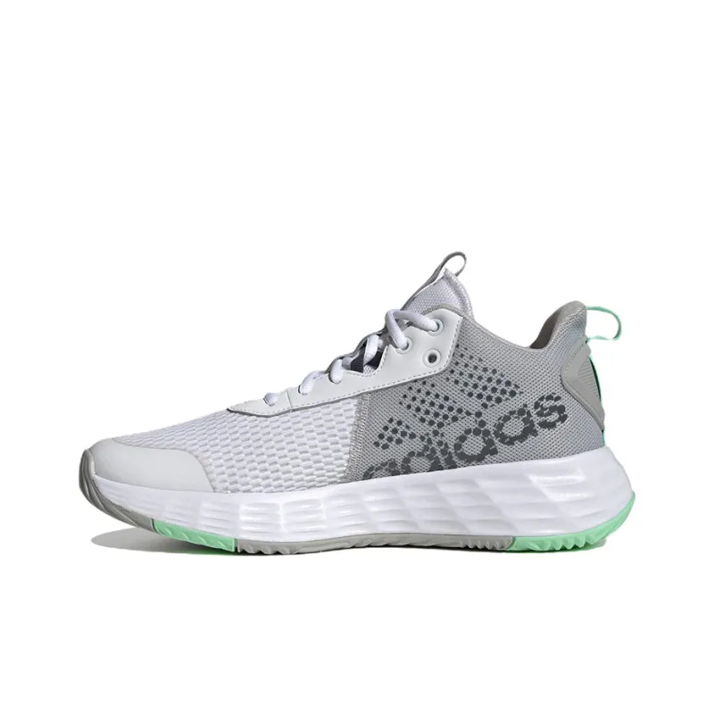 adidas Own The Game 2.0 White Pulse Mint-0