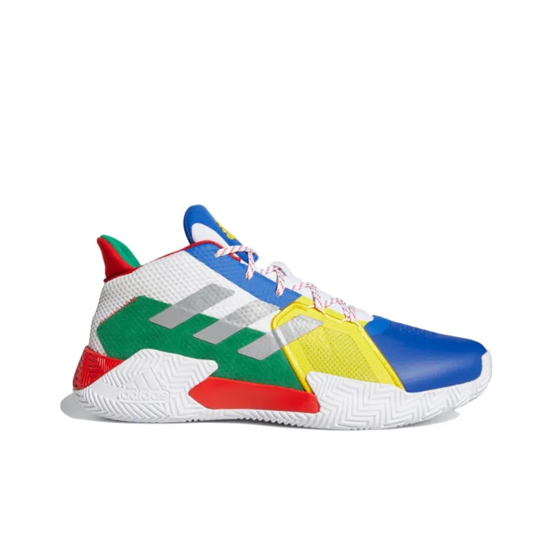 Adidas Court Vision 2.0 Shoes White/Red/Blue-1