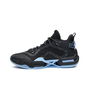 361° AG2 X Basketball Shoes Men Mid Top Black/Blue