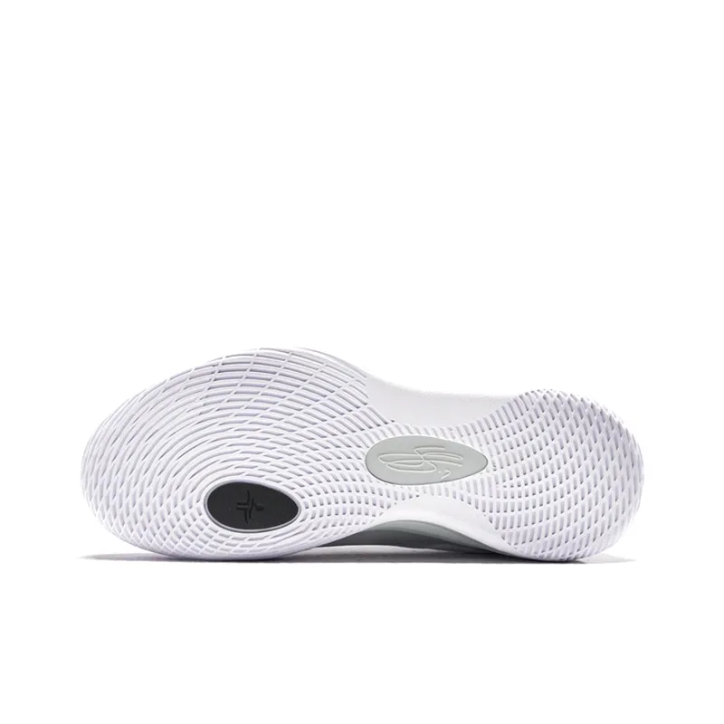 XTEP Lin Generation Cushioning, Slip Resistant, And Abrasion Resistant Low Top Basketball Shoes Men's White Gray-4