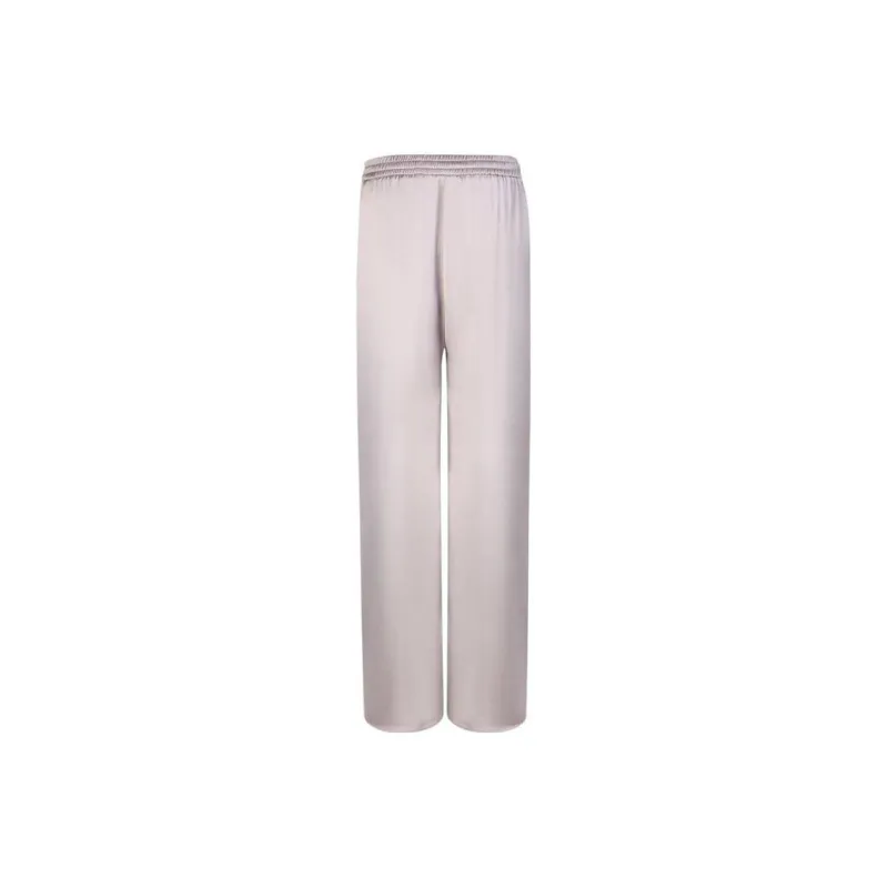 HERNO Wide Leg Satin Trousers-1