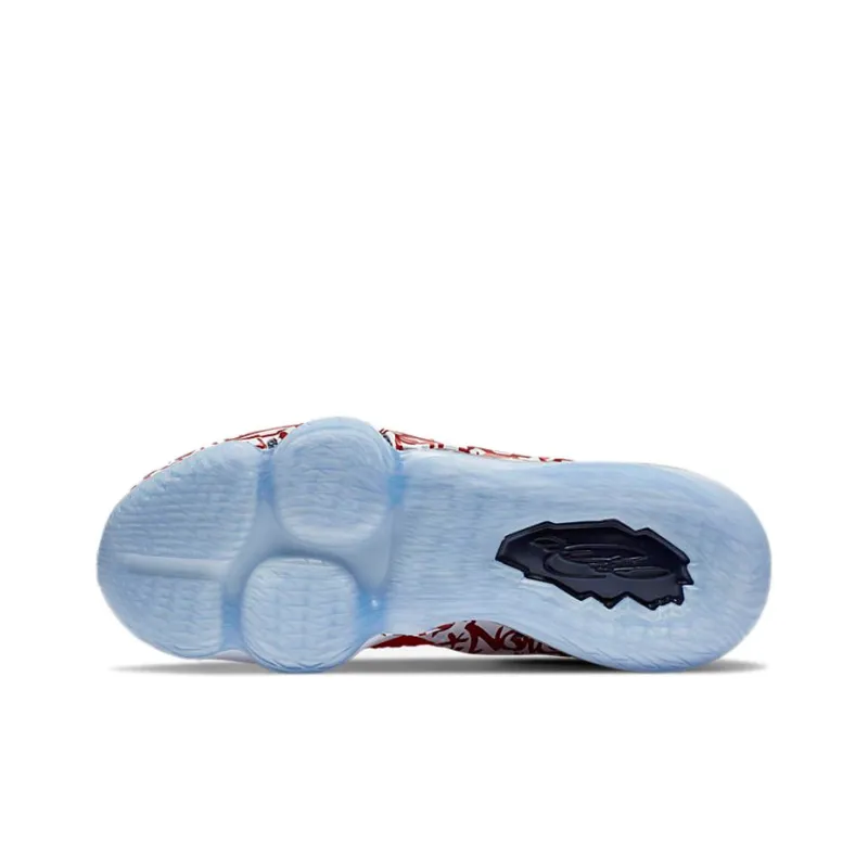 Nike LeBron 17 'LeBron 4 Red Graffiti'-5