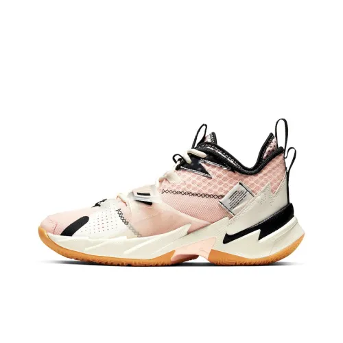 Jordan Why Not Zer0.3 Basketball Shoes Men Mid-Top Pink