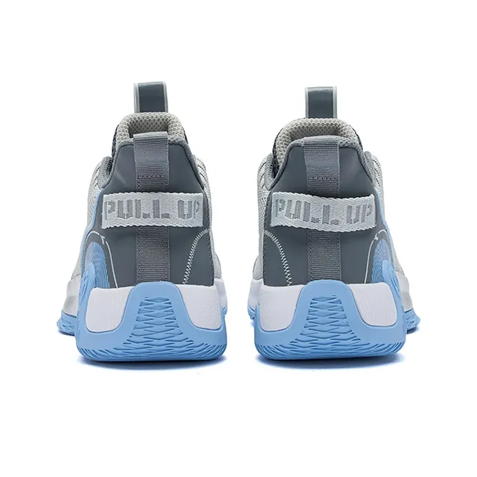 361° Ag Volley MOD Slip Resistant And Breathable Mid Top Performance Basketball Shoes Men's Cosmic Gray-3
