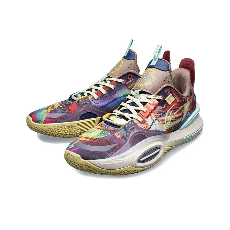 MARVEL LiNing ALL CITY10 ' Doctor Strange ' Rebound Cushioning Low-Top Performance Basketball Shoes Magic Color-1