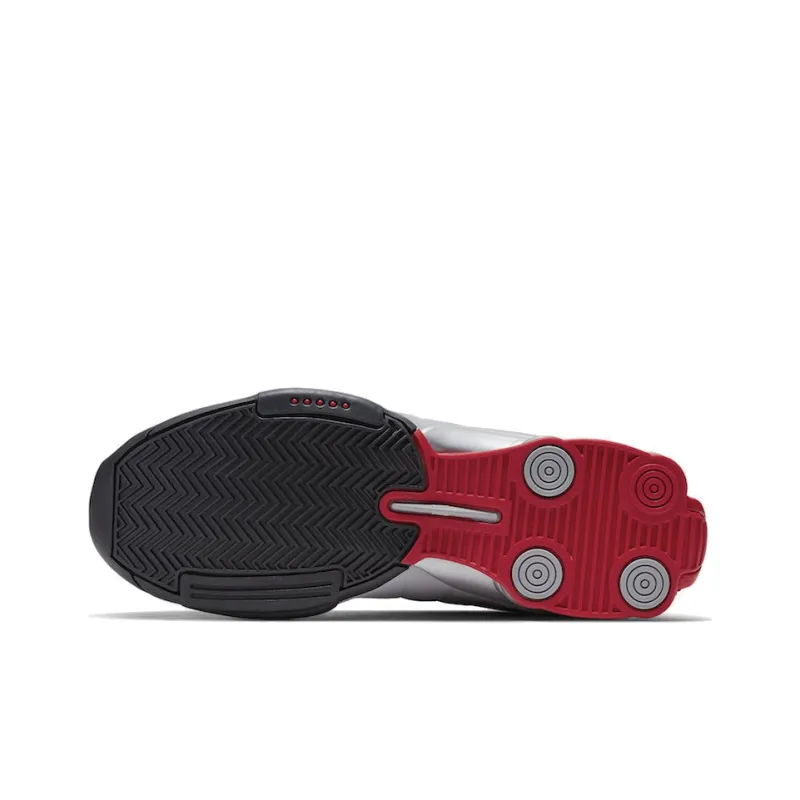 Nike Shox BB4 Black Cement Red-4