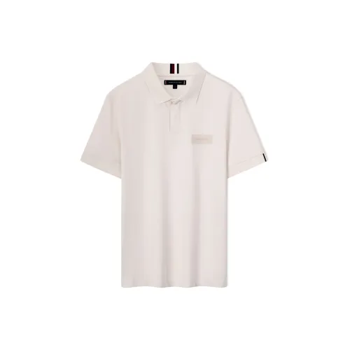 Tommy Hilfiger Polo Shirts Men Beige AC0